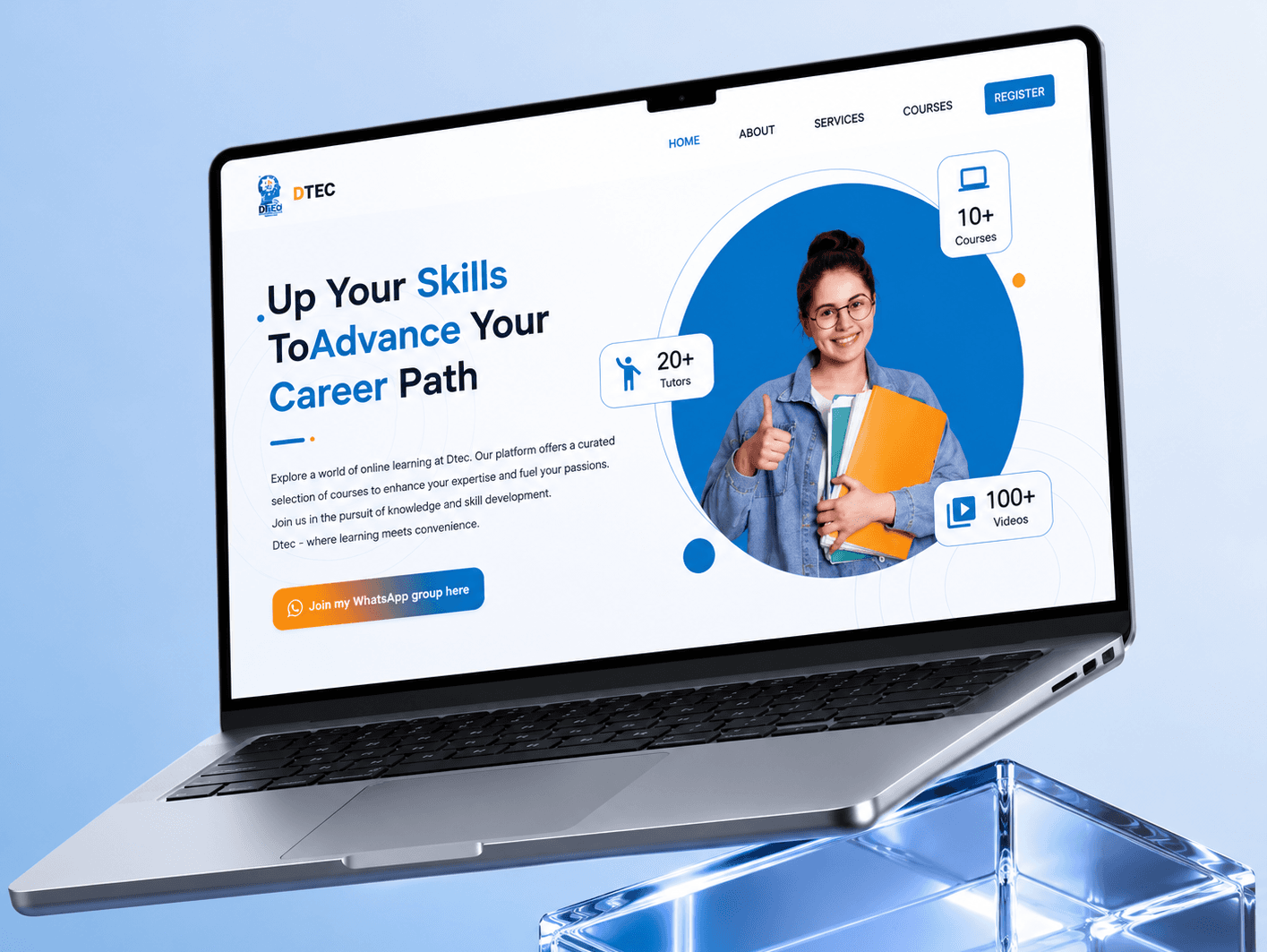 Dtech Solutions – Educational Institute Website