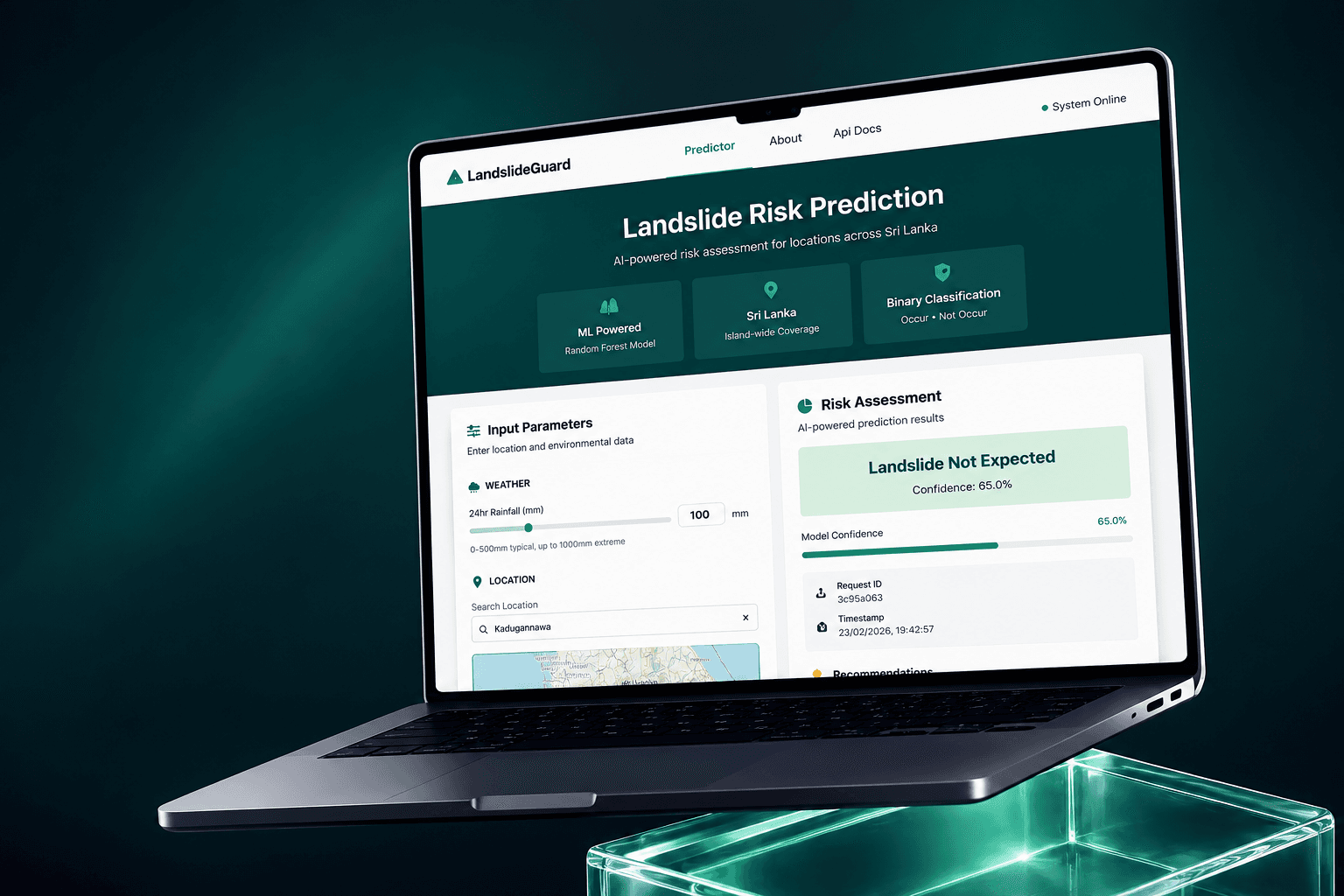 Landslide Risk Prediction System – Sri Lanka